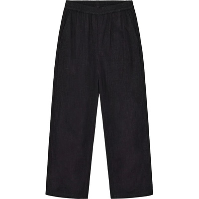 KnowledgeCotton Apparel Дамски ежедневен панталон KnowledgeCotton Apparel Women's Posey Linen-Mix Pants Casual trousers - Black Jet (107-4470-0114)