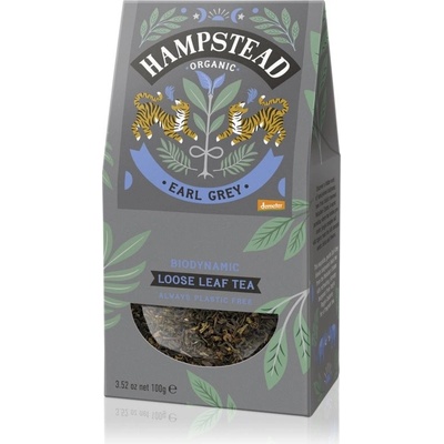 Hampstead Tea London BIO černý sypaný čaj s bergamotem Earl Grey 100 g