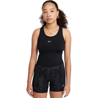 Nike Тениска за момичета Nike Kids Dri-Fit One Fitted Tank Top - Черен