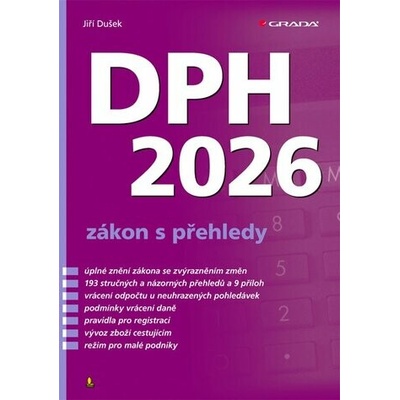 DPH 2026 - zákon s přehledy