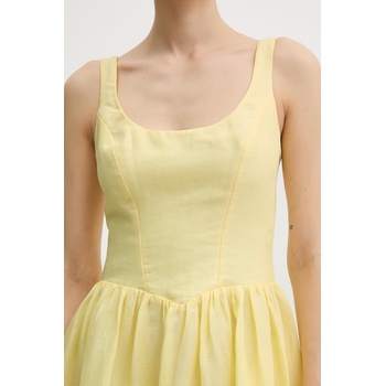 Bardot рокля тип принцеса от памук (60309DB)