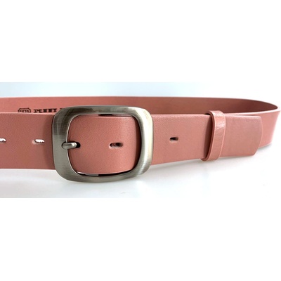Penny Belts dámský kožený opasek 99503 růžový