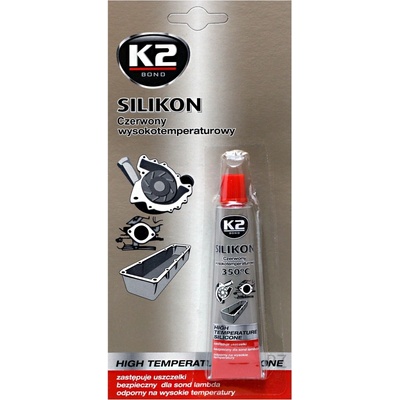 K2 Silikón na motory 21g červený