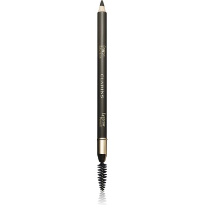 Clarins Eyebrow Crayon Sourcils молив за вежди с четка цвят 01 - Dark Brown 1, 1 гр
