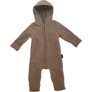 Haflinger Детски цял костюм Haflinger Kid's Baby Walkanzug Overall - Beige Melange - размер 74/80 (EU) (704-6385-0213)