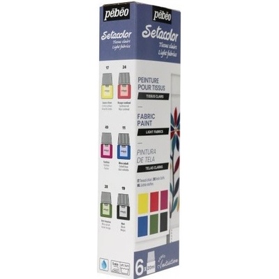 Setacolor Discovery sada 6 ks 20 ml