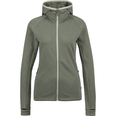 Stoic Дамско поларено яке Stoic Women's MerinoGrid285 NorrdalSt. Zip Hoody Fleece jacket - Sage Grey - размер XXL (105-5561-0216)