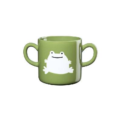 Детска чаша Asa Selection Buddies зелена жаба - 250 мл (49063514)