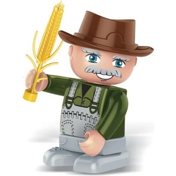 Image 1 of BanBao Детска играчка BanBao - Мини фигурка Фермер, 10 cm (B7226)