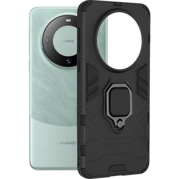Techsuit Huawei Mate 60 Pro Odolné Ring Armor Case čierne
