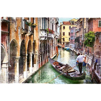 DIMEX ART s. r. o Флизелинов фототапет романтична венеция 375 x 250 см