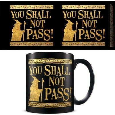 Pyramid International hrnek Pán prsteňov You Shall Not Pass 315 ml