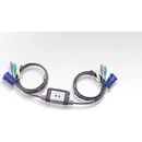 Aten CS-62Z-A7 KVM prepínač pre 2xPC s VGA a PS2 portami