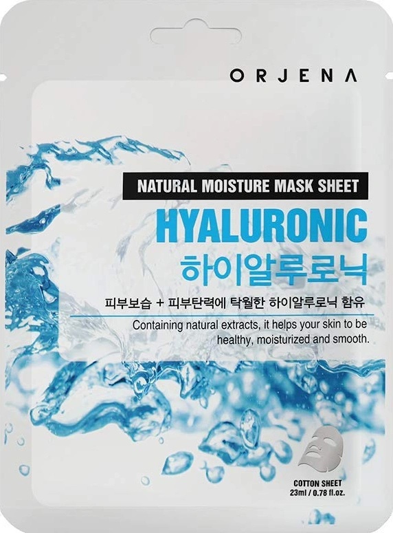ORJENA Natural Moisture Sheet Mask - Hyaluronic Маска за лице дамски 23ml