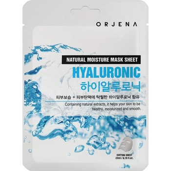 ORJENA Natural Moisture Sheet Mask - Hyaluronic Маска за лице дамски 23ml