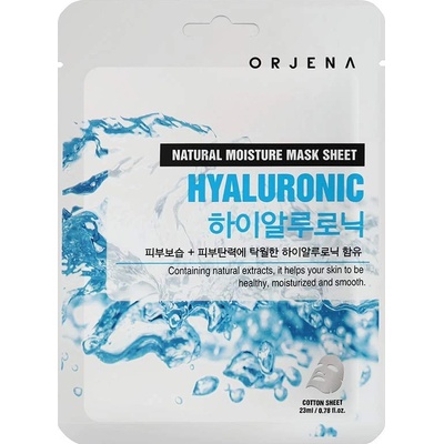 ORJENA Natural Moisture Sheet Mask - Hyaluronic Маска за лице дамски 23ml
