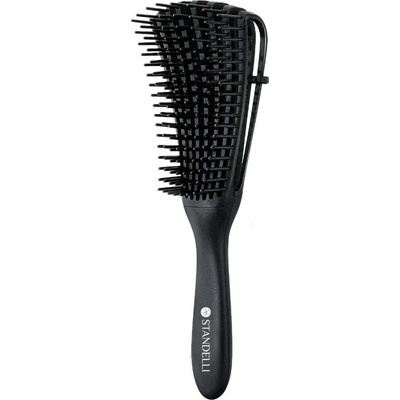Standelli professional Masážní detangling kartáč černý 25 cm