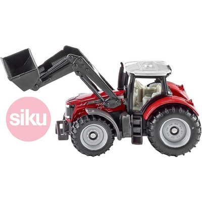 Siku 1484 Traktor MASSEY FERGUSON s čelním nakladačem 1:87