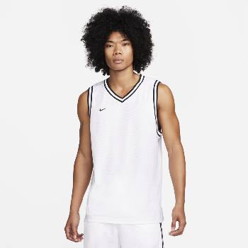 Nike Фланелка Nike DNA Men's Dri-FIT Basketball Jersey - White/Black