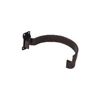 Rinnex Hák čelový pre odkvapový žľab 330 mm plastový RAL 8017 hnedý