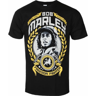 NNM мъжка тениска Bob Marley - Freedom Fighter - черен - DRM13539000