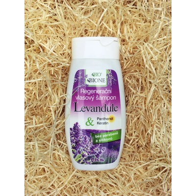 BC Bione levandule & Panthenol a Keratin regenerační šampón na vlasy 260 ml