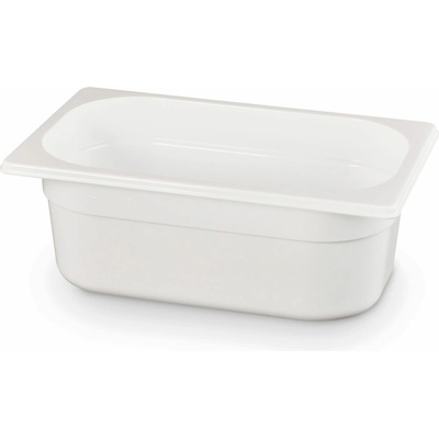 Nádoba GN 1/4, HENDI, GN 1/4, 2,8 l, Biela, 265 × 162 × 100 mm | 862674
