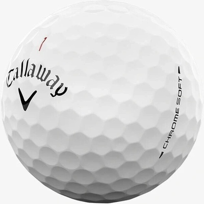 Callaway Chrome Soft bílé 3 x 3 ks