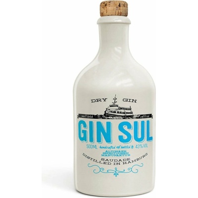 Gin Sul 43% 0,5 l (čistá fľaša)