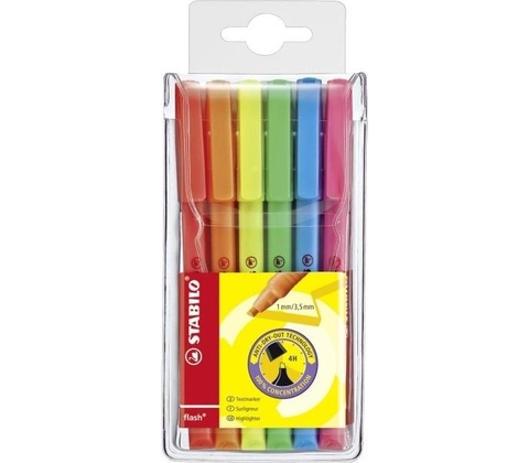 Stabilo Flash 6 ks