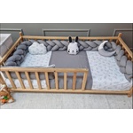 Babyhome Бебешки спален комплект за монтесори легло 90/190 см