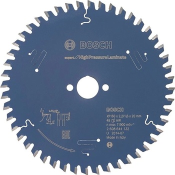 Bosch Pílový kotúč Expert for High Pressure Laminate, pr. 160 mm