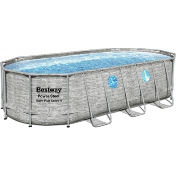 Bestway Power Steel Stacked Stone Swim Vista 5,49 x 2,74 x 1,22 m 56716