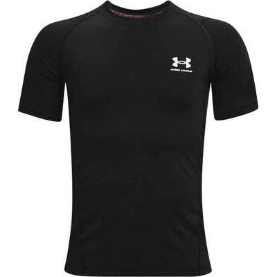 Under Armour HeatGear Armour Triko dětské Černá – Zboží Dáma