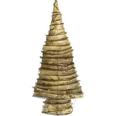 Stromček dekoratívny pozlátený PoloTrade Farba: Žltá Veľkosť: 50cm