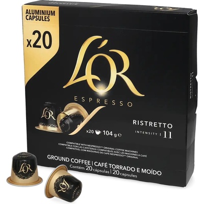 L'OR Ristretto 20 kapsúl do kávovaru Nespresso