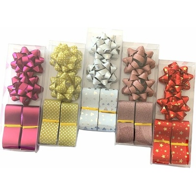 Sada na balení dárků - stuhy a květinky - různé dekory - Smart Cook – Zbozi.Blesk.cz