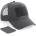 Beechfield Patch Snapback Trucker Tmavo sivá