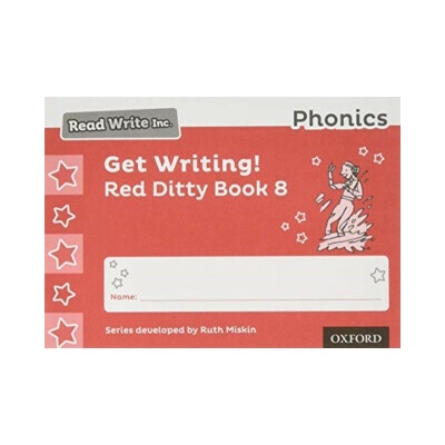 Read Write Inc. Phonics: Get Writing! Red Ditty Book 8 Pack of 10 - Ruth Miskin