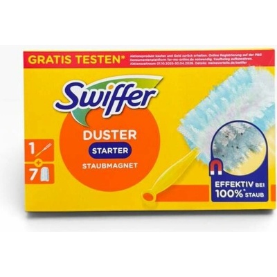 Swiffer Duster Kit startovací sada prachovky s rukojetí + 7 náhradních prachovek