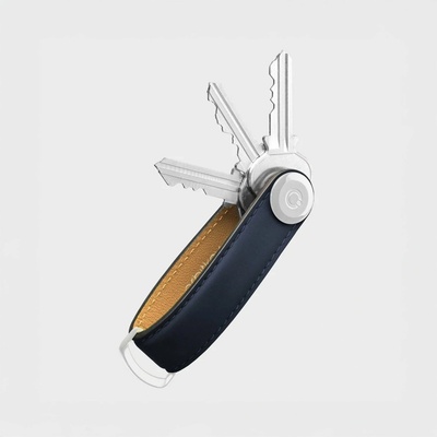 Klíčenka ORBITKEY Key Organiser Matte Leather Dusk