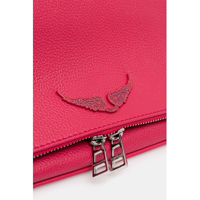 Zadig&Voltaire Кожена чанта zadig&voltaire rock grained leather (lwba00001)