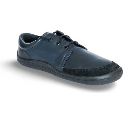 Beda barefoot Just Black nízké tkaničky
