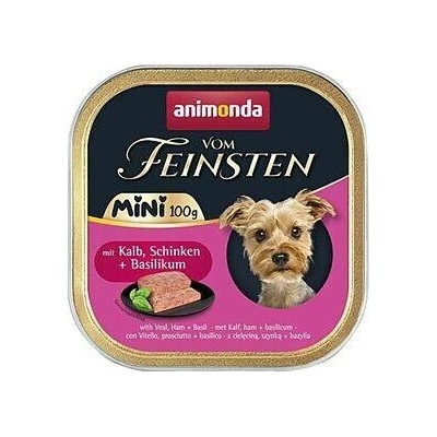 Animonda Vom Feinsten Mini telecí, šunka, bazalka 32 x 100 g