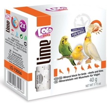 Lolo Pets Lime minerálne kameň s mušľami 40 g