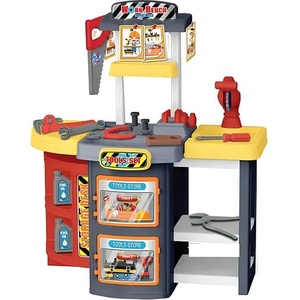 Raya Toys Детска работилница Raya Toys - Workbench, с инструменти в куфар на колела (506126148) - baby