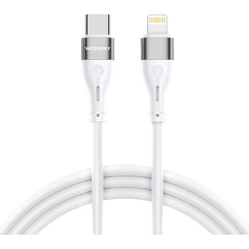 Wozinsky WSTCL2 Lightning / USB-C PD 27W, 2m, bílý