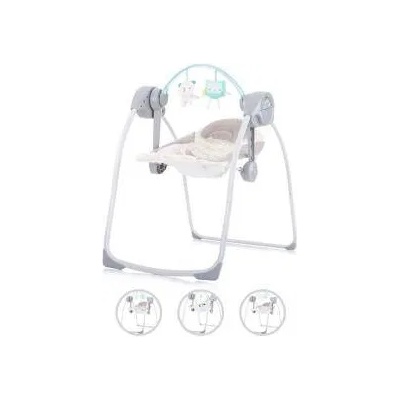 Chipolino Електрическа бебешка люлка Chipolino, Фелисити, До 9 кг, 3 скорости на люлеене, 80 х 34 х 80, Асортимент, 3500610as