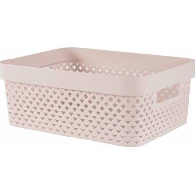 Curver plastový úložný box 36 x 27 x 14 cm svetloružový