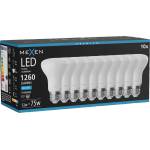 Mexen Nova 10x LED крушка E27, R63, 12W, Студена - 6500K, 1260 lm - L104-E27-1265-01x10 (L104-E27-1265-01x10)